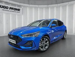 Desert island blue metallic Gebraucht 2024 Ford Focus ST-Line X Limousine | 25.850 € (Guter Preis)