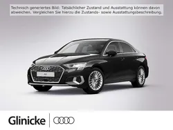 Mythosschwarz metallic Gebraucht 2024 Audi A3 Advanced Plus Limousine | 31.620 € (Fairer Preis)