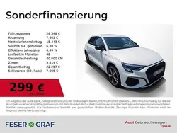 Gletscherweiß Gebraucht 2022 Audi A3 Sportback e-tron S-Line Limousine | 26.348 € (Guter Preis)