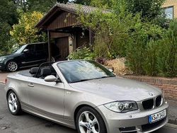 Beige Gebraucht 2008 BMW 120 Cabriolet Sport Line Cabrio | 7.990 € (Fairer Preis)