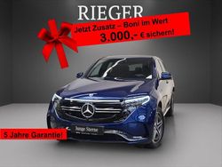 Brillantblau (metallic) Gebraucht 2021 Mercedes EQC400 AMG SUV | 34.899 € (Guter Preis)
