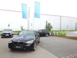 Schwarz uni Gebraucht 2015 BMW 116 Kleinwagen | 12.500 € (Etwas zu teuer)