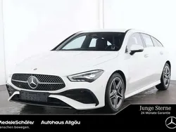 Weiß Gebraucht 2024 Mercedes CLA220 Shooting Brake AMG Kombi | 35.770 € (Fairer Preis)