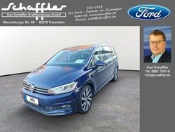 Atlantic blue metallic Gebraucht 2018 VW Touran Highline Van / Kleinbus | 14.750 € (Superpreis)