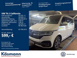 Weiß Gebraucht 2021 VW T6.1 California Van | 55.555 €