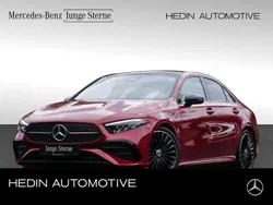 Rot Gebraucht 2024 Mercedes A220 AMG Limousine | 36.790 € (Guter Preis)