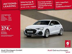 Gletscherweiß metallic Gebraucht 2025 Audi A3 Sportback S-Line Limousine | 36.640 € (Guter Preis)