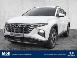 Atlas white / sol Gebraucht 2023 Hyundai Tucson Trend SUV | 32.290 € (Guter Preis)