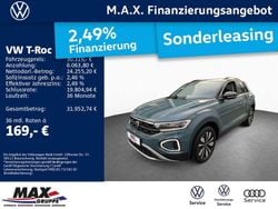 Petroleum blue metallic schwar Gebraucht 2025 VW T-Roc Goal SUV | 30.319 € (Guter Preis)