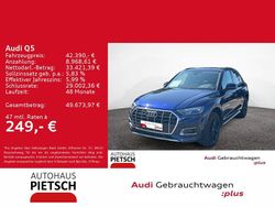 Navarrablau metallic (blau) Gebraucht 2023 Audi Q5 Advanced SUV | 42.390 € (Fairer Preis)