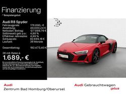 Rot Gebraucht 2023 Audi R8 Spyder Performance Cabrio | 176.890 € (Teuer)