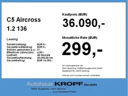 Schwarz (lackierung schwarz perla nera/typ aussenverkl) Neu 2024 Citroën C5 Aircross SUV | 36.090 €