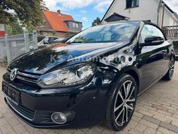 Schwarz Gebraucht 2014 VW Golf Cabriolet Cabrio | 10.900 € (Fairer Preis)