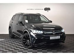 Schwarz Gebraucht 2022 VW Tiguan Allspace R-line SUV | 39.700 € (Fairer Preis)