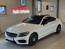 Polarweiss unilack Gebraucht 2017 Mercedes C300 AMG line Coupé | 32.700 € (Etwas zu teuer)