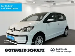 Weiß Gebraucht 2022 VW up! move up! Kleinwagen | 11.250 € (Guter Preis)