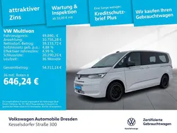 Weiß Gebraucht 2024 VW T7 Life Van | 49.890 € (Superpreis)