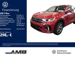 Kings red metallic Gebraucht 2025 VW T-Roc R-line SUV | 36.880 € (Fairer Preis)