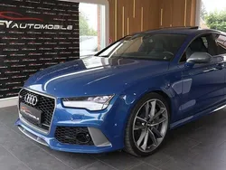 Blau Gebraucht 2016 Audi RS7 Performance Kleinwagen | 52.900 € (Teuer)