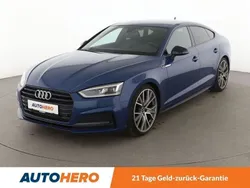 Blau Gebraucht 2019 Audi A5 Sportback S-Line Limousine | 27.910 € (Fairer Preis)