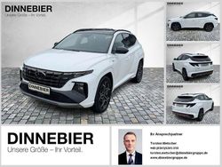 Atlas white / sol Gebraucht 2022 Hyundai Tucson N Line SUV | 26.490 € (Fairer Preis)