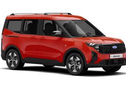 Digital aqua blue (blau) Neu 2025 Ford Tourneo Courier Titanium Van / Kleinbus | 30.172 € (Teuer)