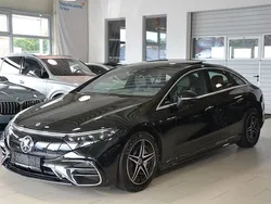 Schwarz Gebraucht 2022 Mercedes EQS450+ AMG line Limousine | 53.990 € (Fairer Preis)