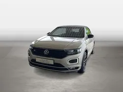 Ivory silver schwarz (metallic) Gebraucht 2022 VW T-Roc Cabriolet R-line Cabrio | 28.530 € (Fairer Preis)