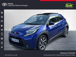 Juniper blue / night sky black Gebraucht 2025 Toyota Aygo Kleinwagen | 21.650 € (Teuer)