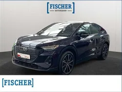 Violett (auroraviolett metallic) Gebraucht 2023 Audi Q4 Sportback e-tron S-Line SUV | 45.980 € (Etwas zu teuer)
