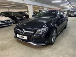 Obsidianschwarz metalliclack Gebraucht 2017 Mercedes C200 AMG Cabrio | 25.990 € (Guter Preis)