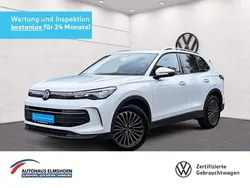 Pure white Gebraucht 2024 VW Tiguan S SUV | 35.710 € (Fairer Preis)