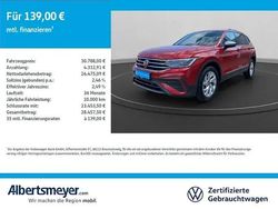 Rot Gebraucht 2024 VW Tiguan Allspace Life SUV | 29.949 € (Superpreis)