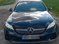 Blau Gebraucht 2019 Mercedes C220 AMG line Kombi | 18.900 € (Fairer Preis)