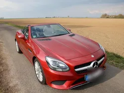 Rot Gebraucht 2016 Mercedes SLC200 Cabrio | 21.199 € (Etwas zu teuer)