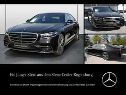 Metalliclack obsidianschwarz Gebraucht 2024 Mercedes S580 AMG Limousine | 114.440 € (Superpreis)