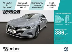 Mondsteingrau (metallic) Gebraucht 2022 VW Arteon Elegance Kombi | 31.390 € (Guter Preis)