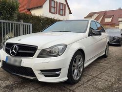 Weiß Gebraucht 2014 Mercedes C250 AMG line Limousine | 12.700 € (Guter Preis)