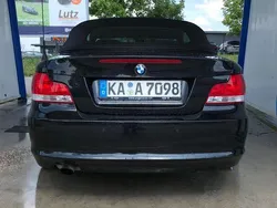 Schwarz Gebraucht 2009 BMW 118 Cabriolet Sport Line Cabrio | 5.699 € (Fairer Preis)