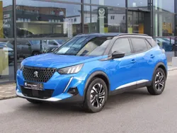 Blau Gebraucht 2021 Peugeot 2008 GT SUV | 18.990 € (Fairer Preis)