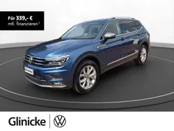 Blau Gebraucht 2021 VW Tiguan Allspace Highline SUV | 35.970 € (Guter Preis)