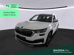 Moonweiß perleffekt (metallic) Gebraucht 2023 Skoda Kodiaq Style SUV | 37.449 € (Fairer Preis)