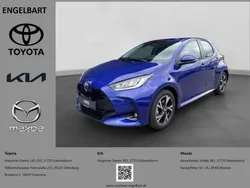 Juniper blue metallic Neu 2025 Toyota Yaris Hybrid Comfort Kleinwagen | 25.290 € (Fairer Preis)