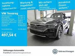 Deep black perleffekt Gebraucht 2021 VW Touareg R-line SUV | 46.550 € (Fairer Preis)