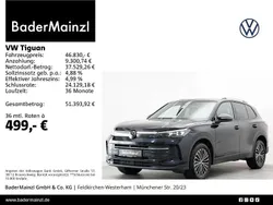 Schwarz Gebraucht 2025 VW Tiguan Goal SUV | 46.830 € (Superpreis)