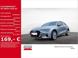 Florettsilber metallic Gebraucht 2024 Audi A3 Advanced Plus | 26.860 € (Superpreis)