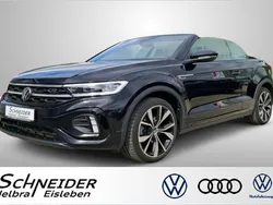 Deep black perleffekt (metallic) Gebraucht 2023 VW T-Roc Cabriolet R-line Cabrio | 34.950 € (Etwas zu teuer)