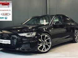 Schwarz (brillantschwarz) Gebraucht 2023 Audi A6 S-Line Limousine | 55.970 € (Teuer)