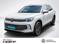 Oryxweiß perlmutteffekt Gebraucht 2024 VW Tiguan Elegance SUV | 39.975 € (Fairer Preis)