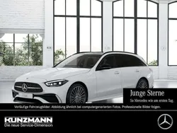 Polarweiss Gebraucht 2022 Mercedes C300 AMG Kombi | 37.463 € (Teuer)